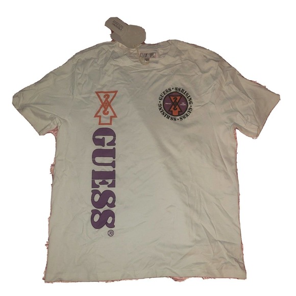 NEW GUESS x 88rising T-shirt Men Size Medium head in the clouds Graphic - Picture 2 of 9